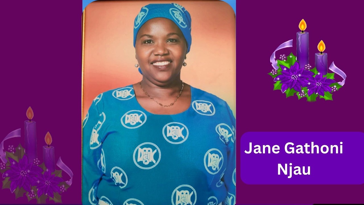 MEMORIAL SERVICE- IN LOVING MEMORY OF JANE GATHONI NJAU