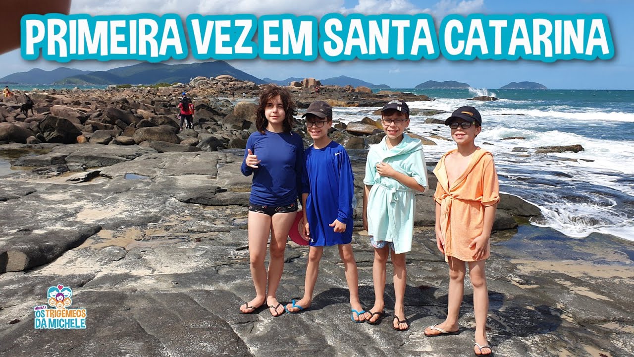 VIAJAMOS PARA SANTA CATARINA! | Mônica e Os Trigêmeos da Michele