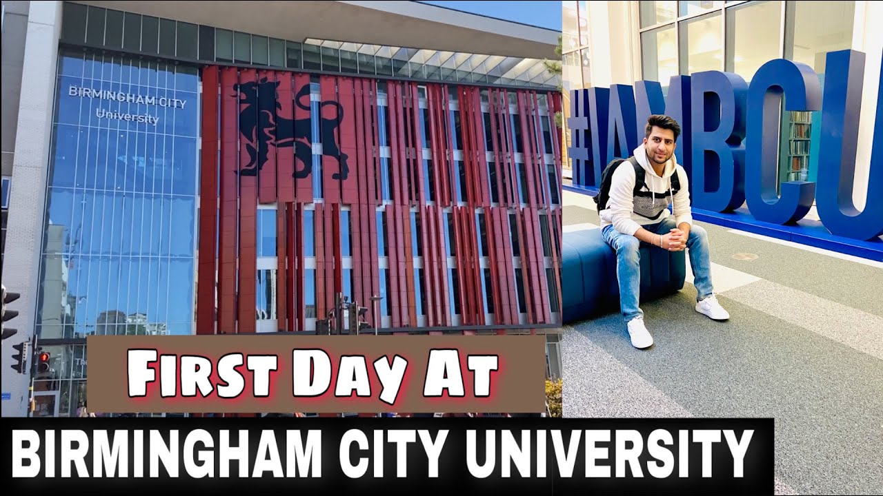 Birmingham City University Campus Tour First Day Student Experience And City Tour