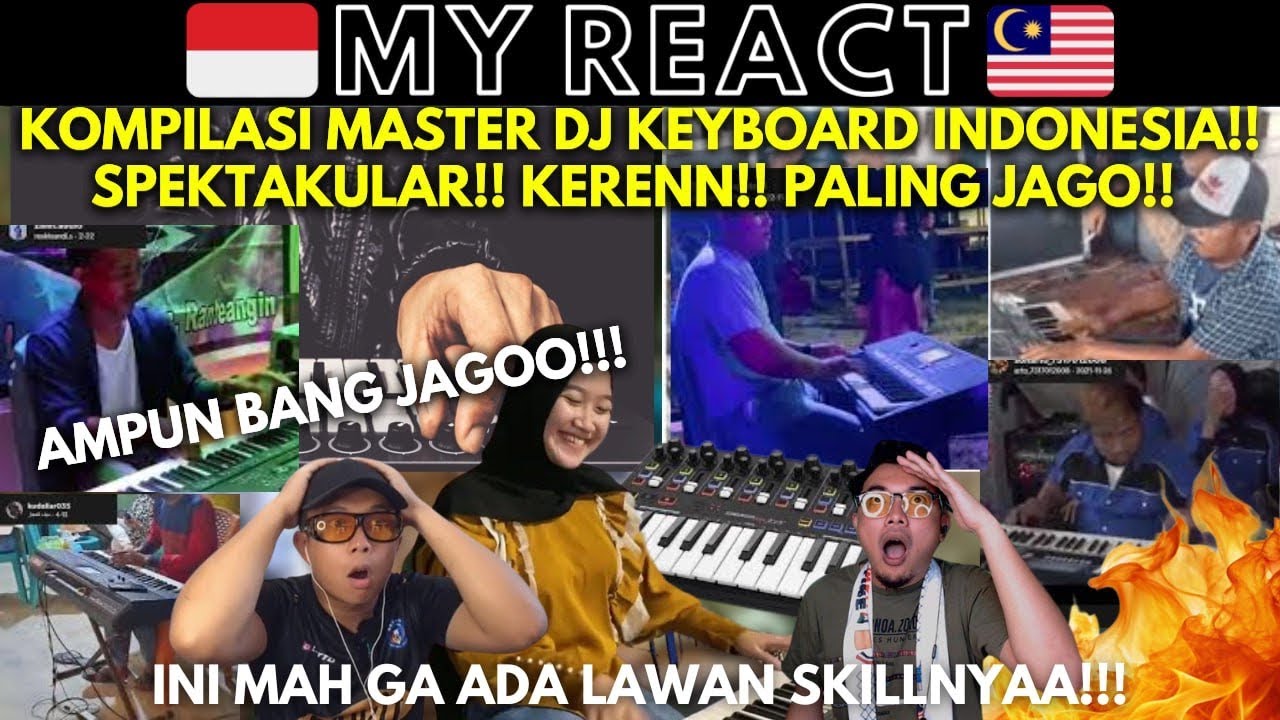 KEREN DJ KEYBOARD INDONESIA MENYALA LAGI!! DENGAR SEDIKIT AUTO BANYAK GOYANGNYA!! ENAK LEHHH!!