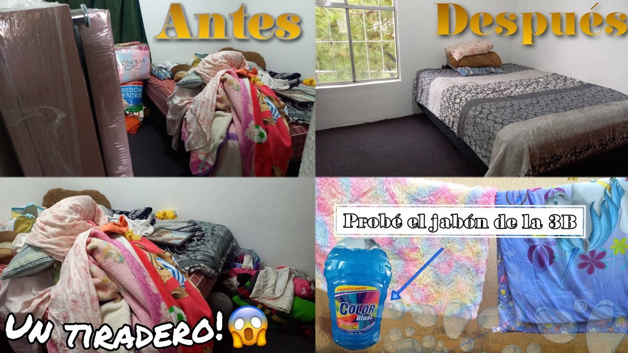 Desastre Completo en mi Cuarto🥲Mucho Ruido visual||Limpieza y acomodo