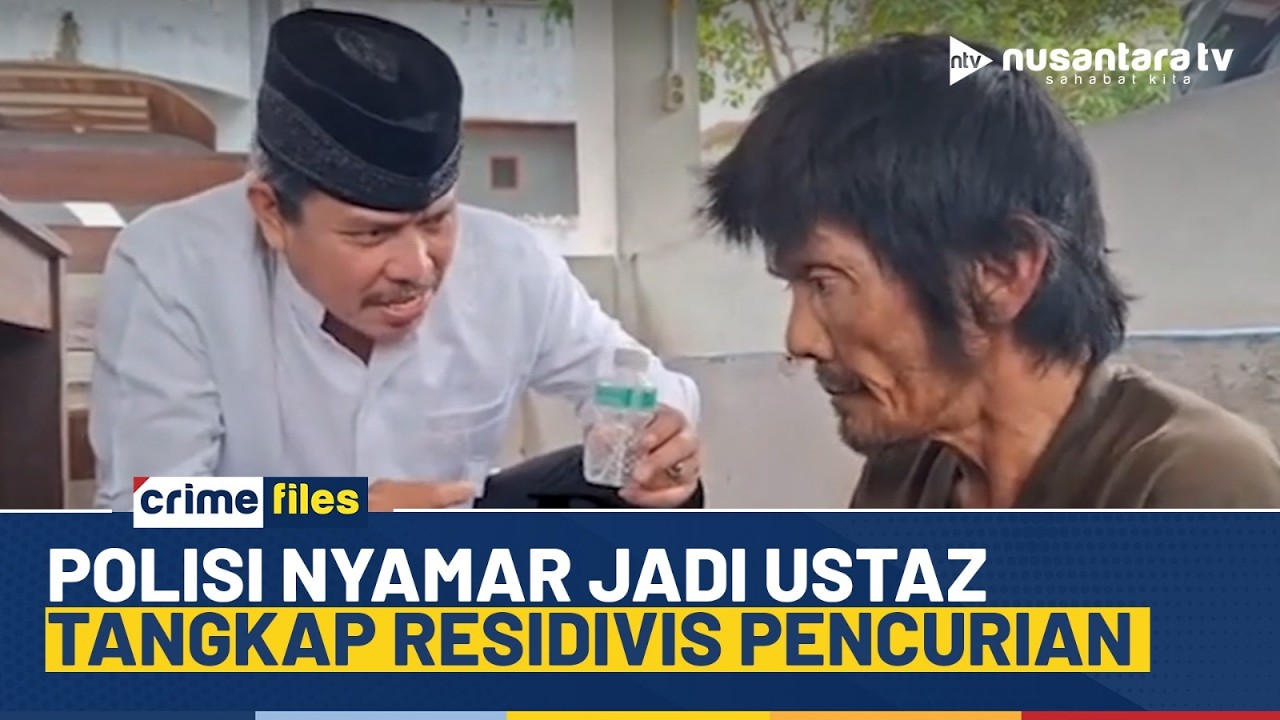 [LIVE] Polisi Nyamar Jadi Ustaz Demi Tangkap Residis Pencurian di Padang | CRIME FILES