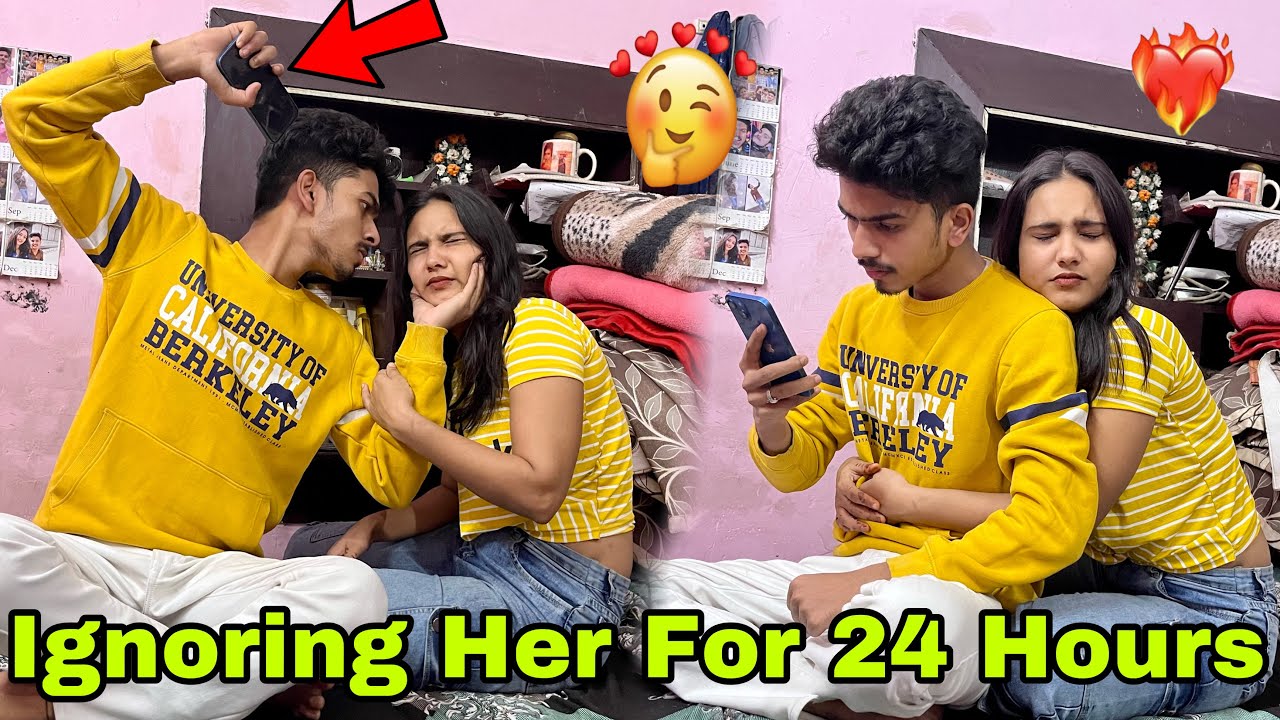 IGNORING PRANK 😒|| GONE ROMANTIC 🥰 || तुमने ये क्या किया😱|| ON PUBLIC PRANK