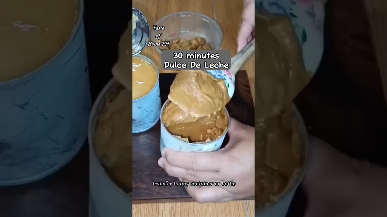30 minutes Dulce De Leche