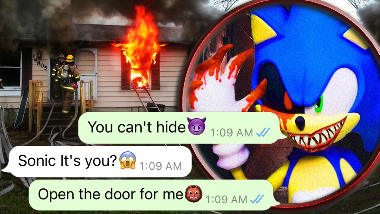 Do Not Watch Sonic.exe Movie At 3Am *We Actually Saw Him*