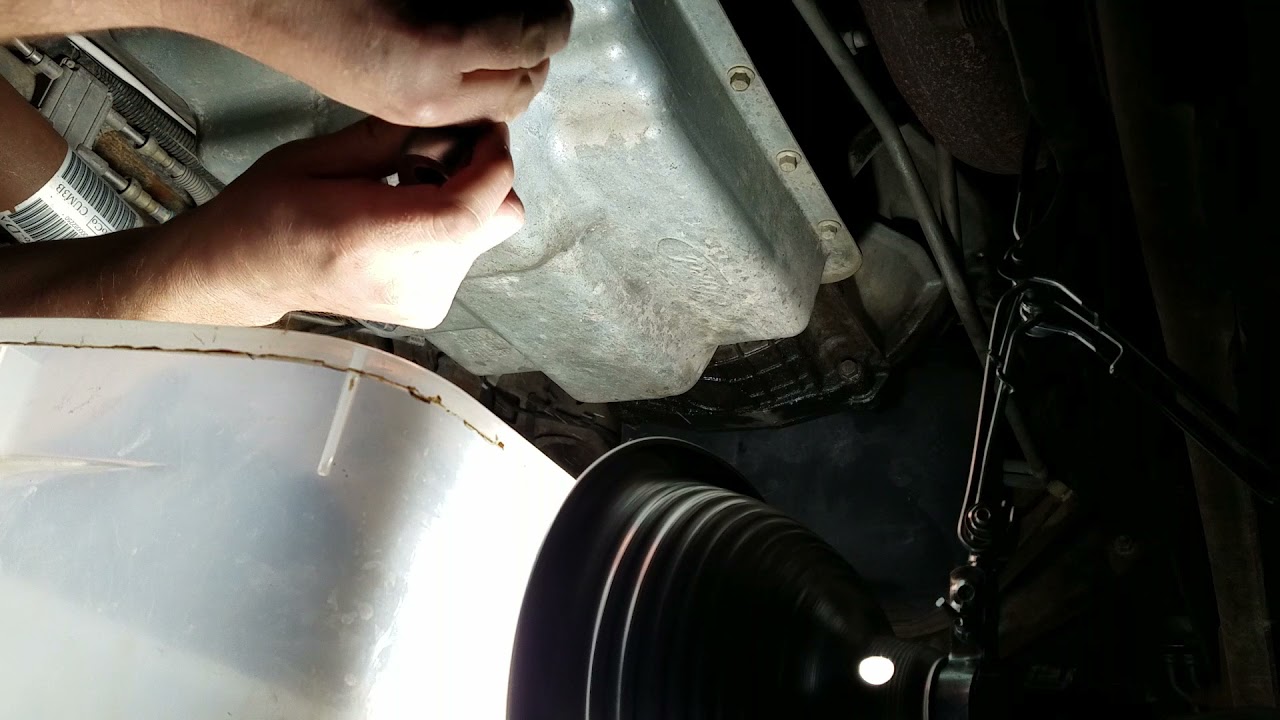 Ford Powerstroke 6.0l: Transmission Filter, Fluid Change, and Flush (5R110W Torqshift transmission)