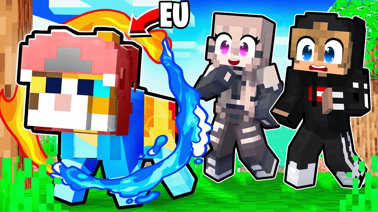 SUNT o PISICA ELEMENTALA in Minecraft!