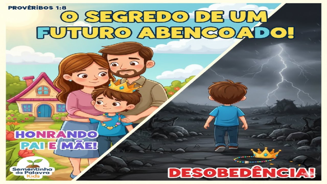 O Segredo da Coroa e do Colar Invisível | Histórias Bíblicas de Provérbios | S. P. K