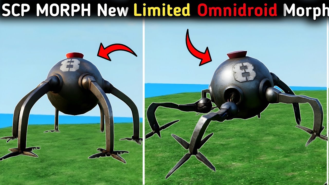 SCP MORPH New Omnidroid Morph Added |  How To Get Omnidroid V8 In SCP MORPH 