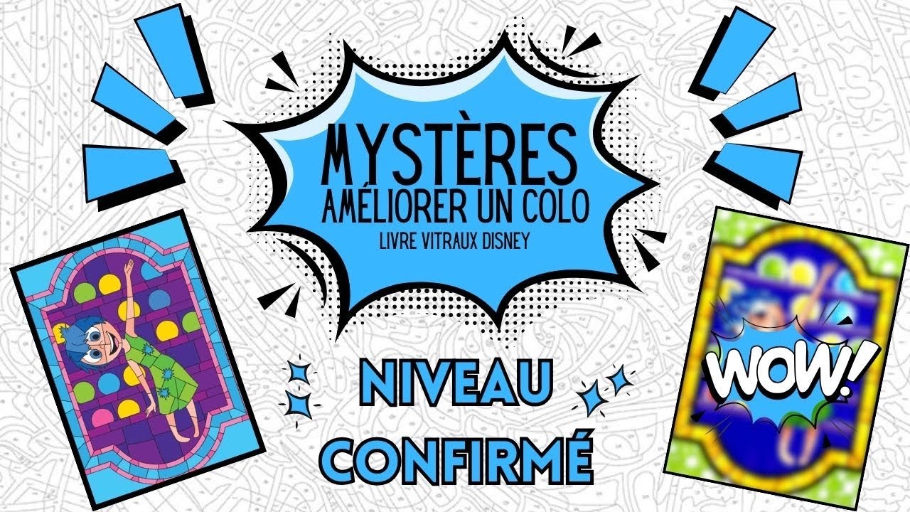 Améliorer un coloriage mystère aux feutres - NIVEAU CONFIRMÉ