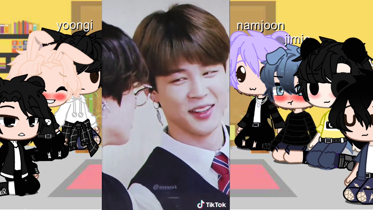 •||•bts reagindo a tik tok•||•gacha club[tem shipps]