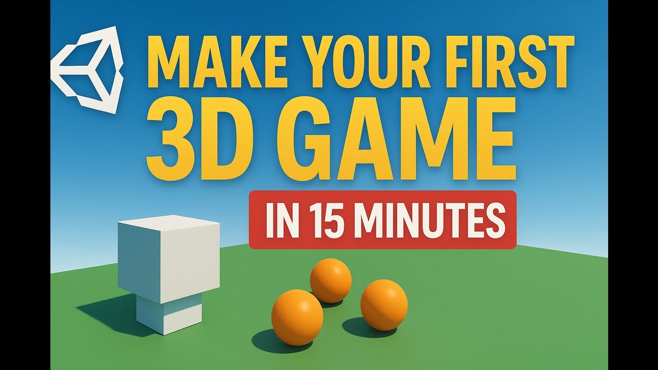 Как программировать в Unity 3D — ваша первая игра для новичков в Unity 6