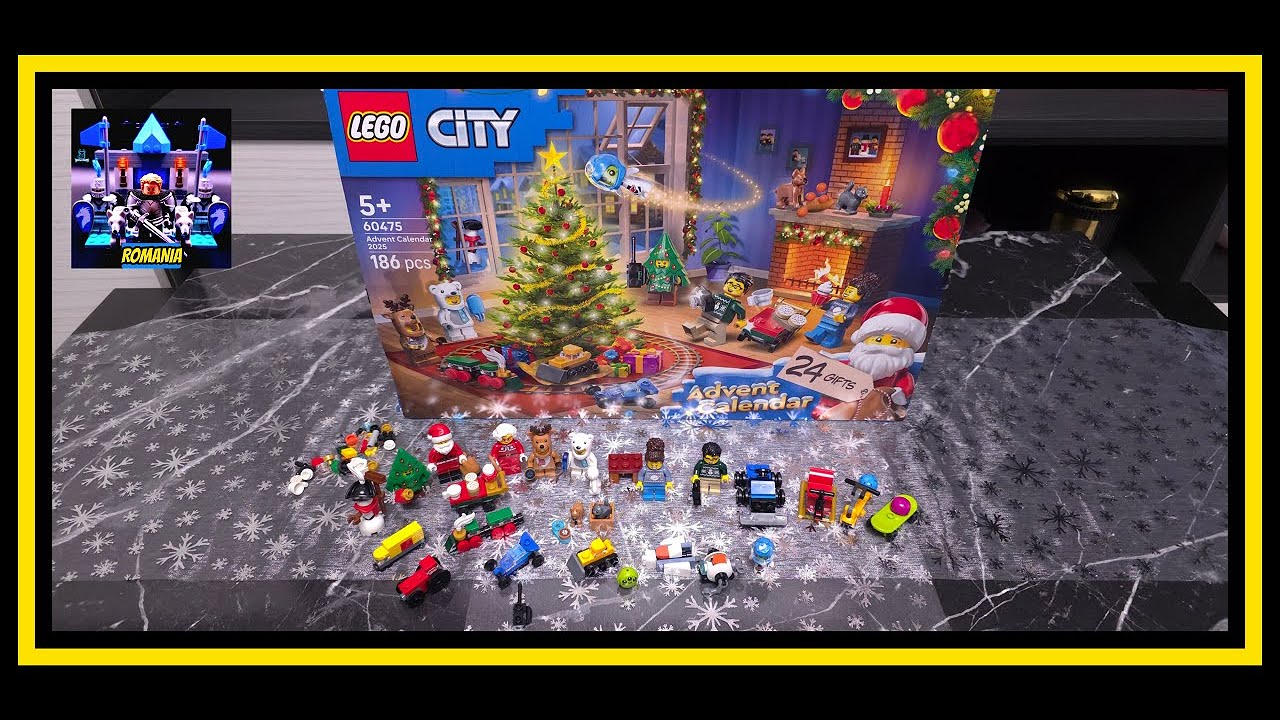 REVIEW LEGO CITY CALENDAR  DE ADVENT EDITIA 2025 / 4K /