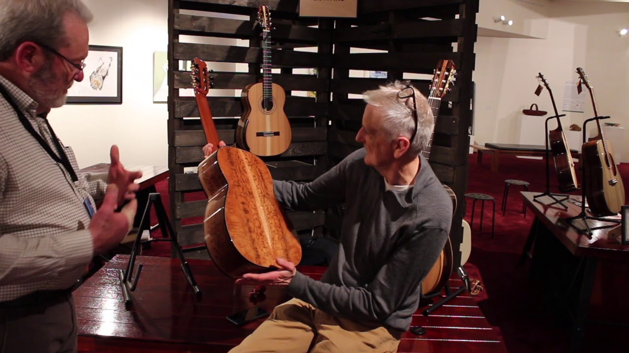 2018 Adelaide International guitar festival guitar display