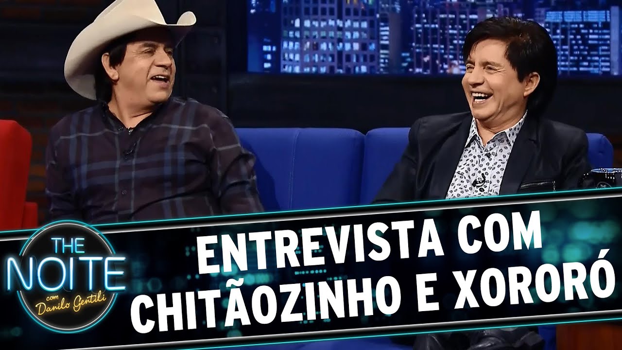 The Noite (09/04/15) - Entrevista com Chitãozinho e Xororó