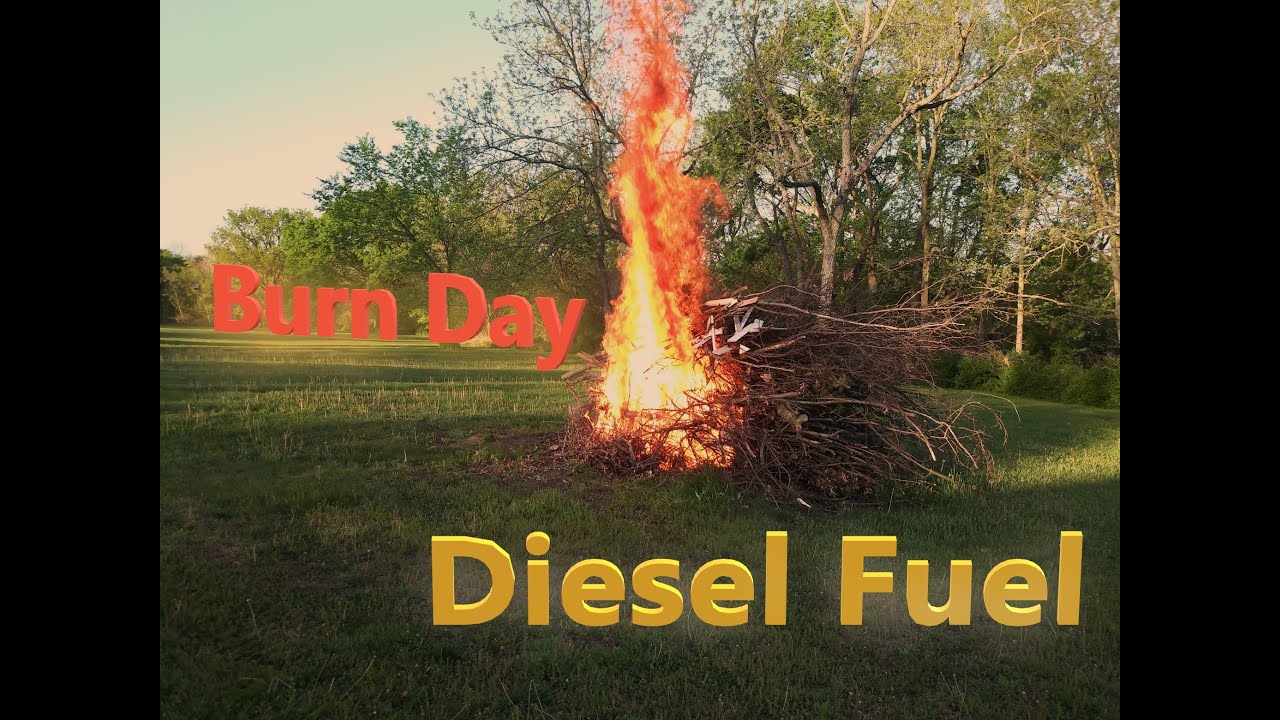 Diesel Fuel Burn | Controlled Burn | Show Me Construction