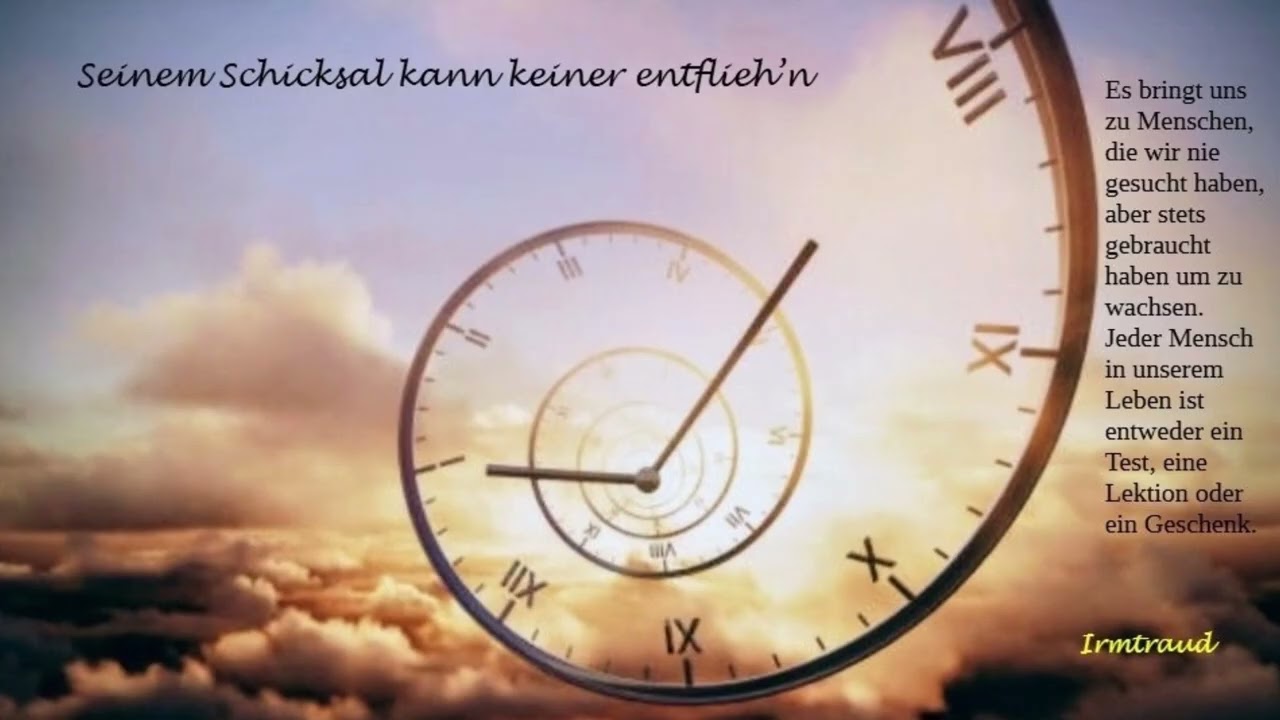 Seinem Schicksal kann keiner entflieh'n - Irmtraud