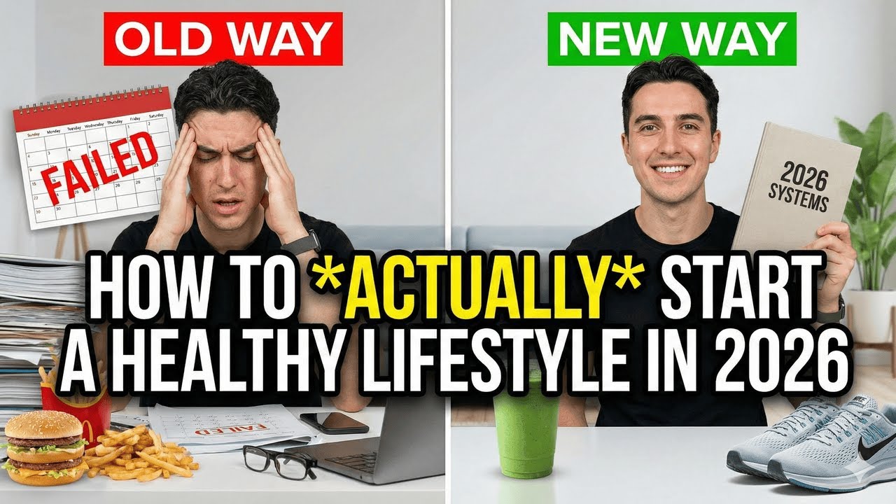 How to ACTUALLY Start a Healthy Lifestyle in 2026 (No Fluff) 🌱