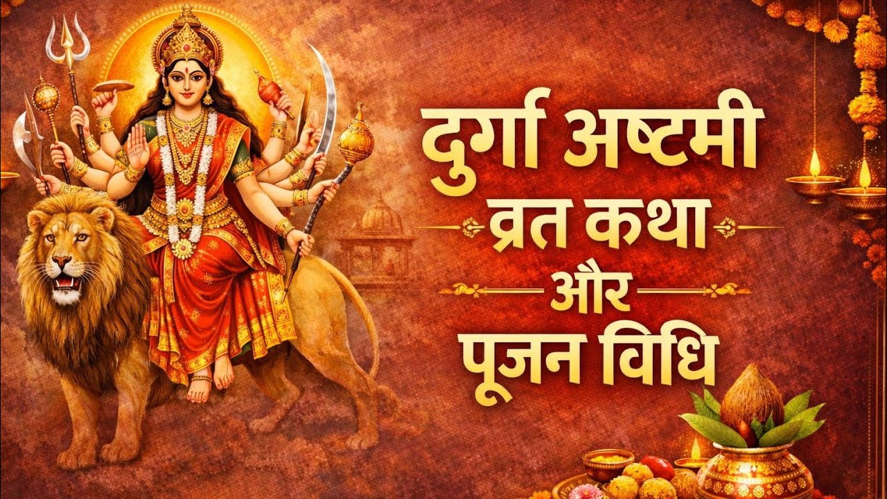 दुर्गा अष्टमी  व्रत कथा व पुजन विधी । Devotion By Pallavi is live!