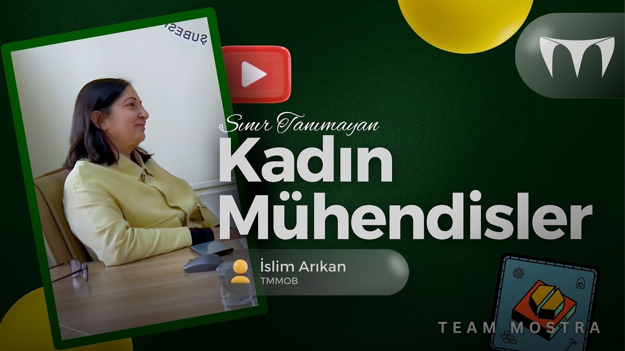 Sınırları Tanımayan Kadın Mühendisler - İslim Arıkan | Team MOSTRA Röportaj Serisi Bölüm-2