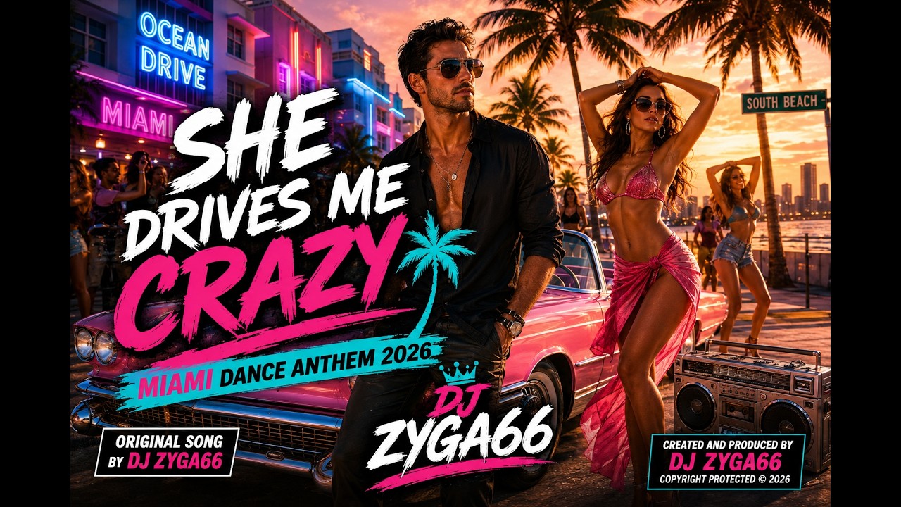 ОНА СВОДИТ МЕНЯ С УМА 🌴 | Танцевальный гимн Майами 2026 | DJ ZYGA66