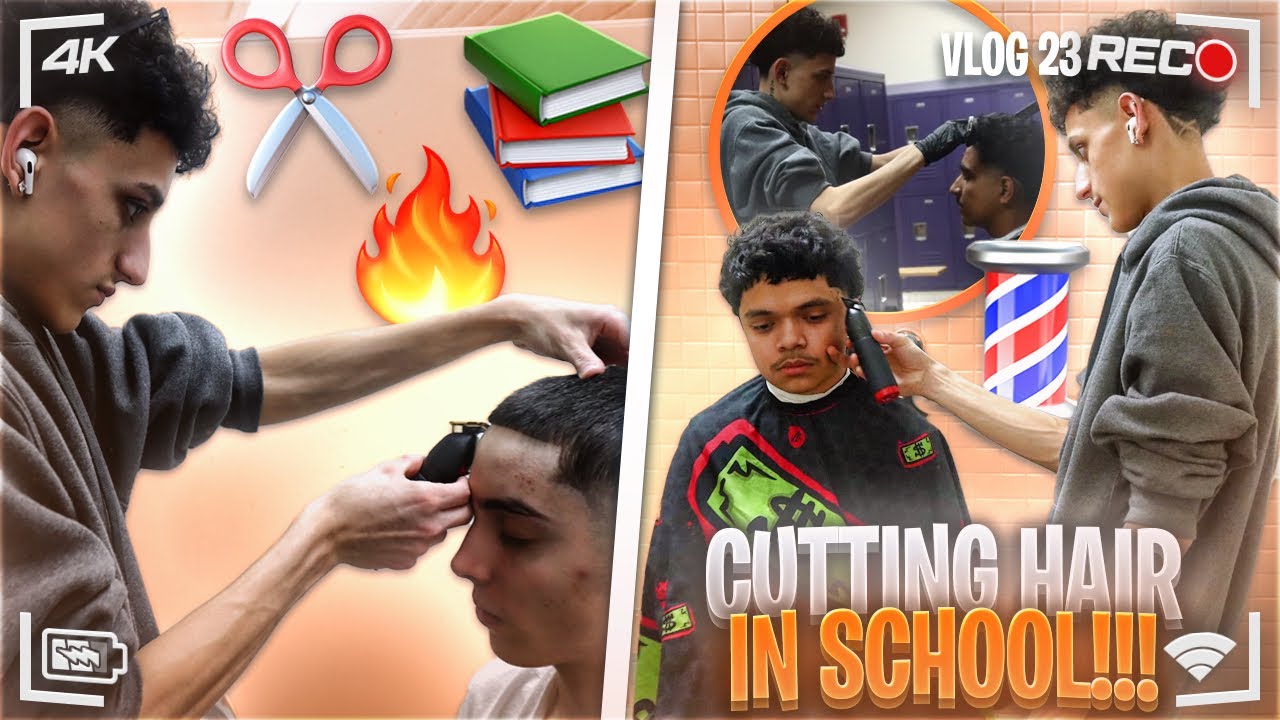 I TURNED MY SCHOOL INTO A BARBERSHOP !! 💈 (Vlog 23)