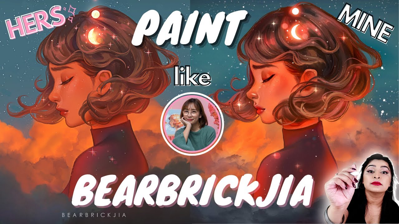 🌙 BEARBRICKJIA  TUTORIAL | Karmen Loh Style Study 🌟