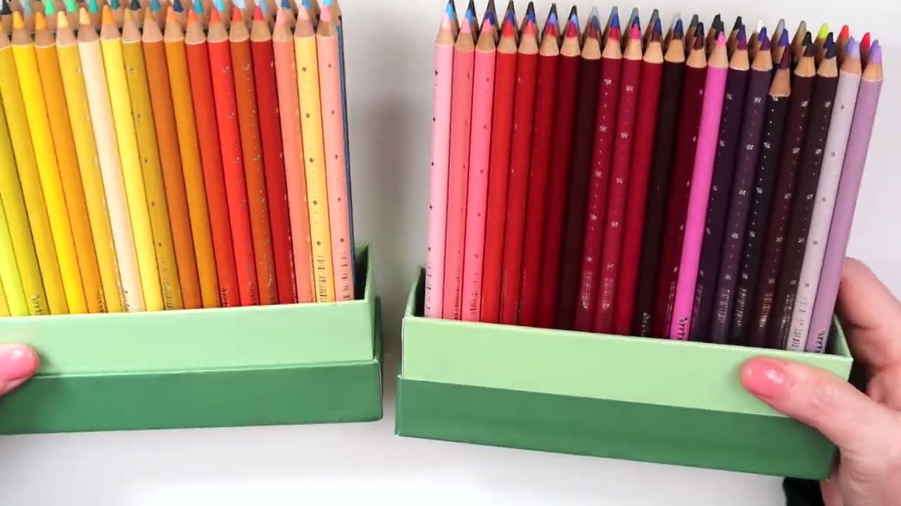 Arrtx Colored Pencil 126 Color Set Review + Real Time Coloring