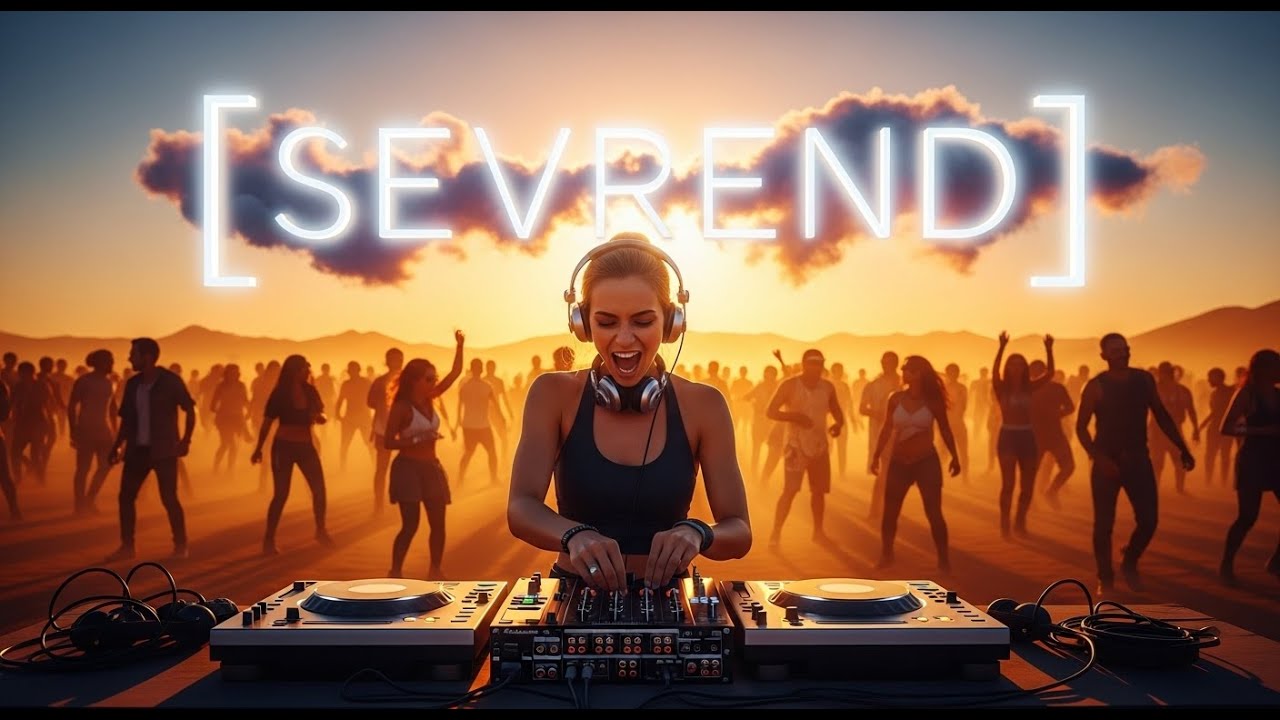 [SEVREND] &ndash; HEARTS ON FIRE &ndash; (Official Techno EDM Music Video 2025) | AI Cinematic