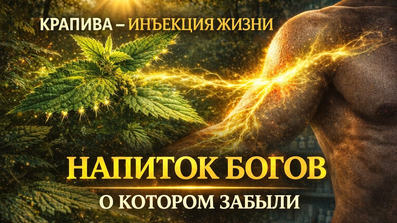 Зеленая кровь Земли. Почему молекула Крапивы идентична нашей?