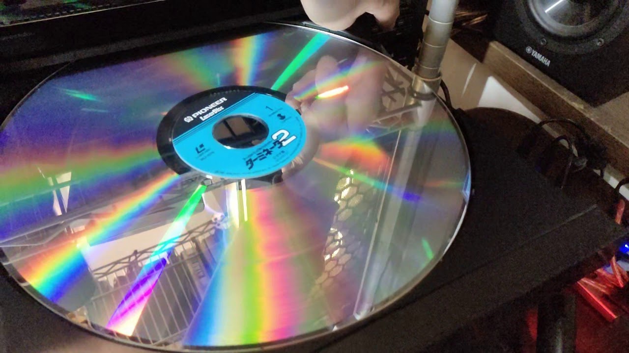 Toshiba Laser disc player XR-L8D (1988) LD/CD/CDV Compatible