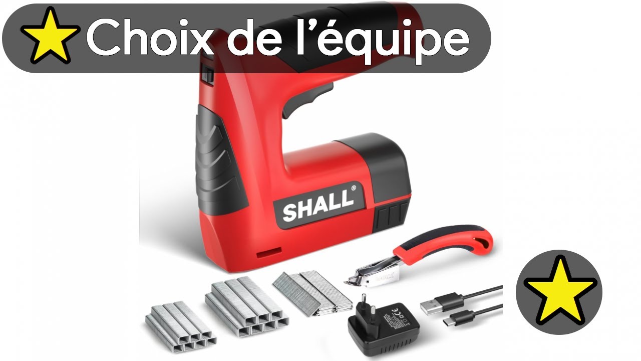 🏆 TOP 3 MEILLEUR AGRAFEUSE ELECTRIQUE SANS FIL 2025 🔫
