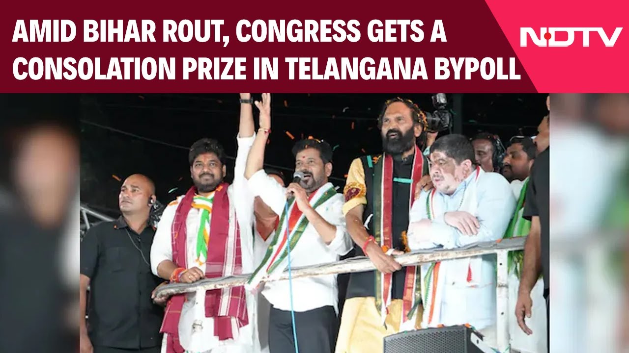 Jubilee Hills Results LIVE: Amid Bihar Rout, Congress Gets A Consolation Prize In Telangana Bypoll
