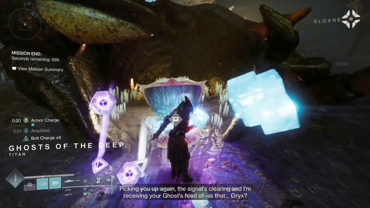 Solo Flawless Master Ghosts of the Deep - Titan Thunderlord