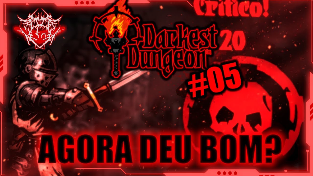 A LETÍCIA NÃO AGUENTOU O TRANCO E OLHA NO QUE DEU! 💀 | Darkest Dungeon #05