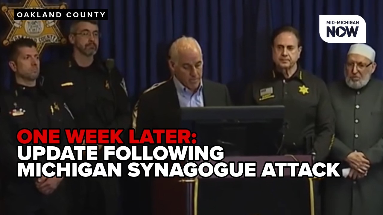 Michigan synagogue attack update from Sheriff and religious officials