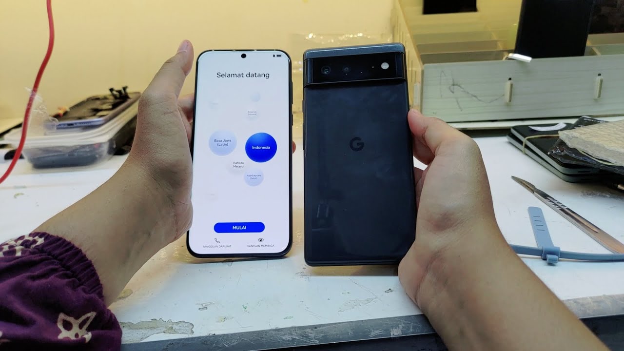 SERVIS Google Pixel 6 restart dan Huawei Pura 70 ultra Terkunci akun id kiriman dari Taliwang 