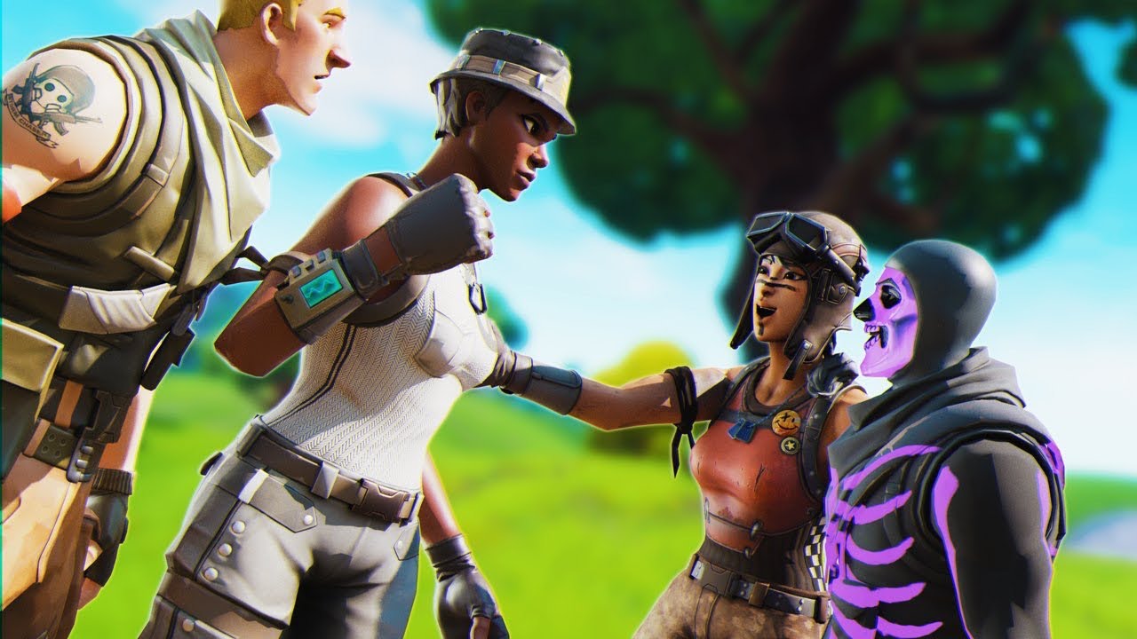 these BULILIES were PICKING on this NO SKIN so I showed my RECON EXPERT to protect the DEFUALT...