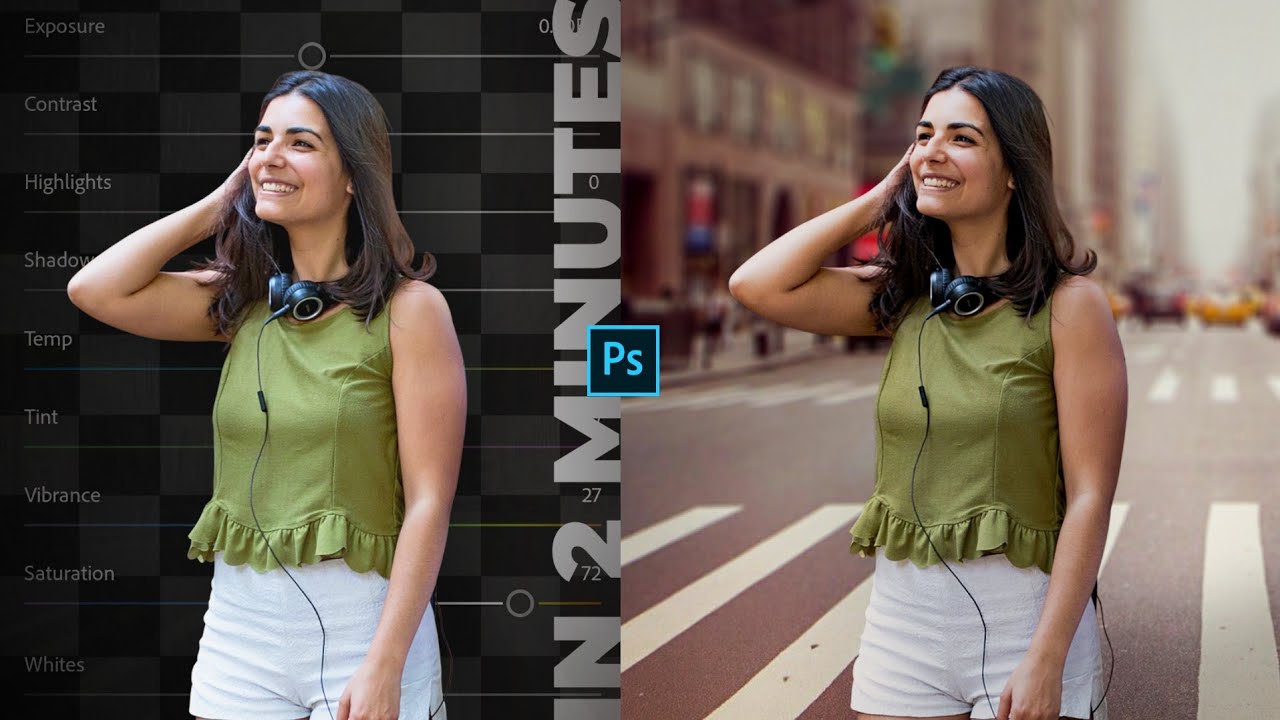 Match Color with Background in 2 Minutes | Manipulation tutorial Android (PS Touch) | Photoshop CC