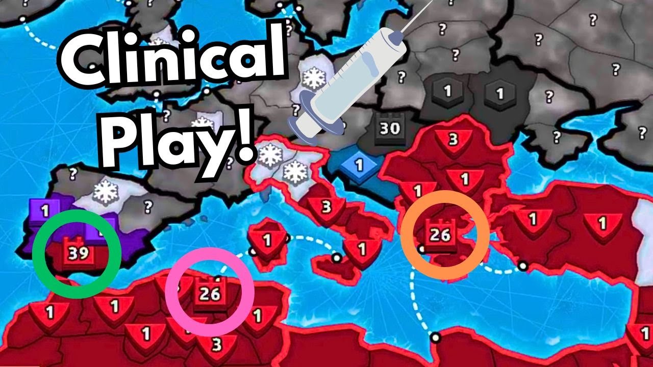 This is a CLINICAL Half Map Domination Snowball!