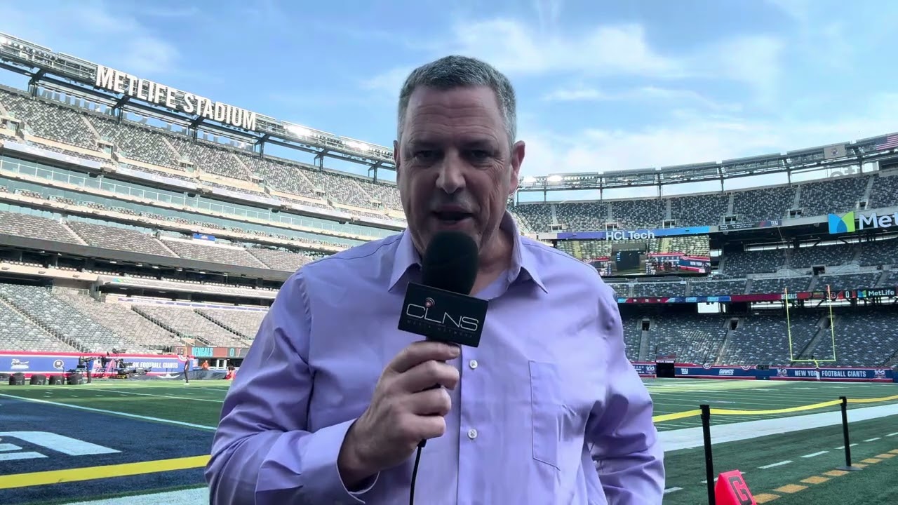 Bengals face Giant task versus Big Blue Mike Petraglia scenesets from MetLife Stadium