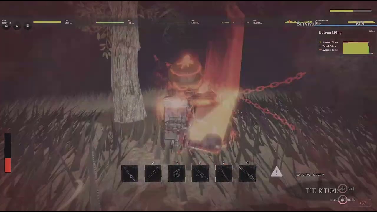 Hallow chain trash clip