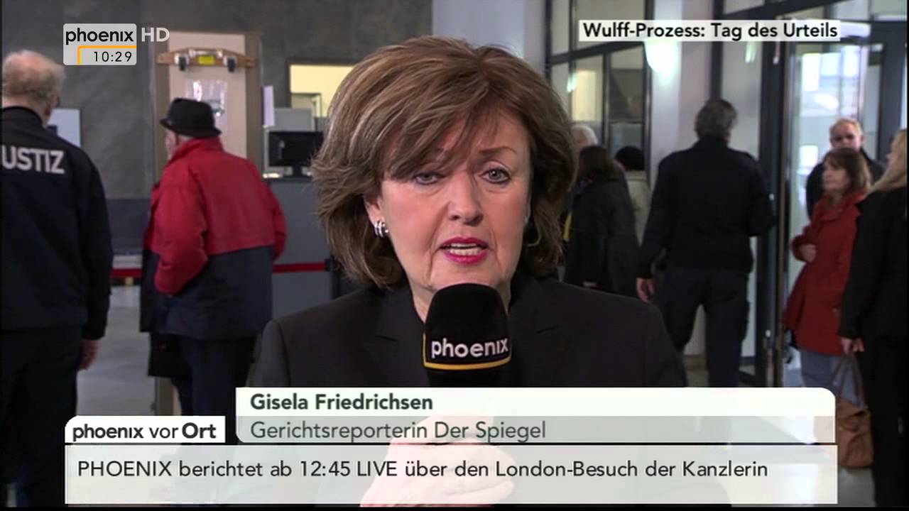 Wulff-Prozess - Schalte mit Gisela Friedrichsen am 27.02.2014