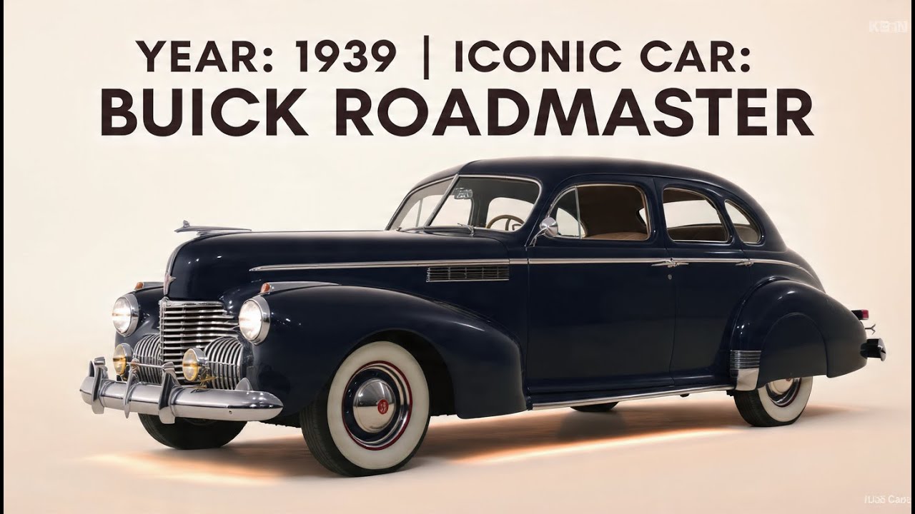 1939 Buick Roadmaster | The First Factory Turn Signals | A Revolution in Car Safety