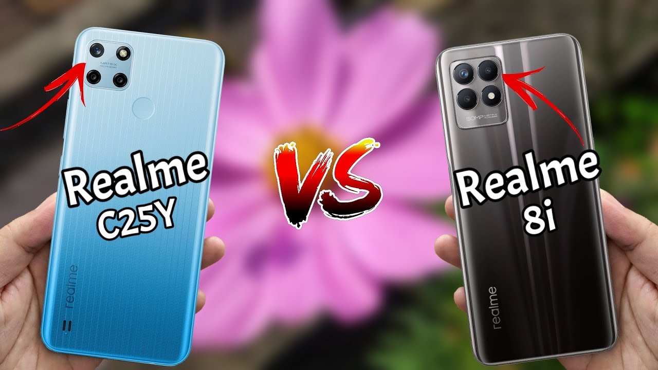Realme C25Y VS Realme 8i Camera Comparison | Realme C25Y Camera Review