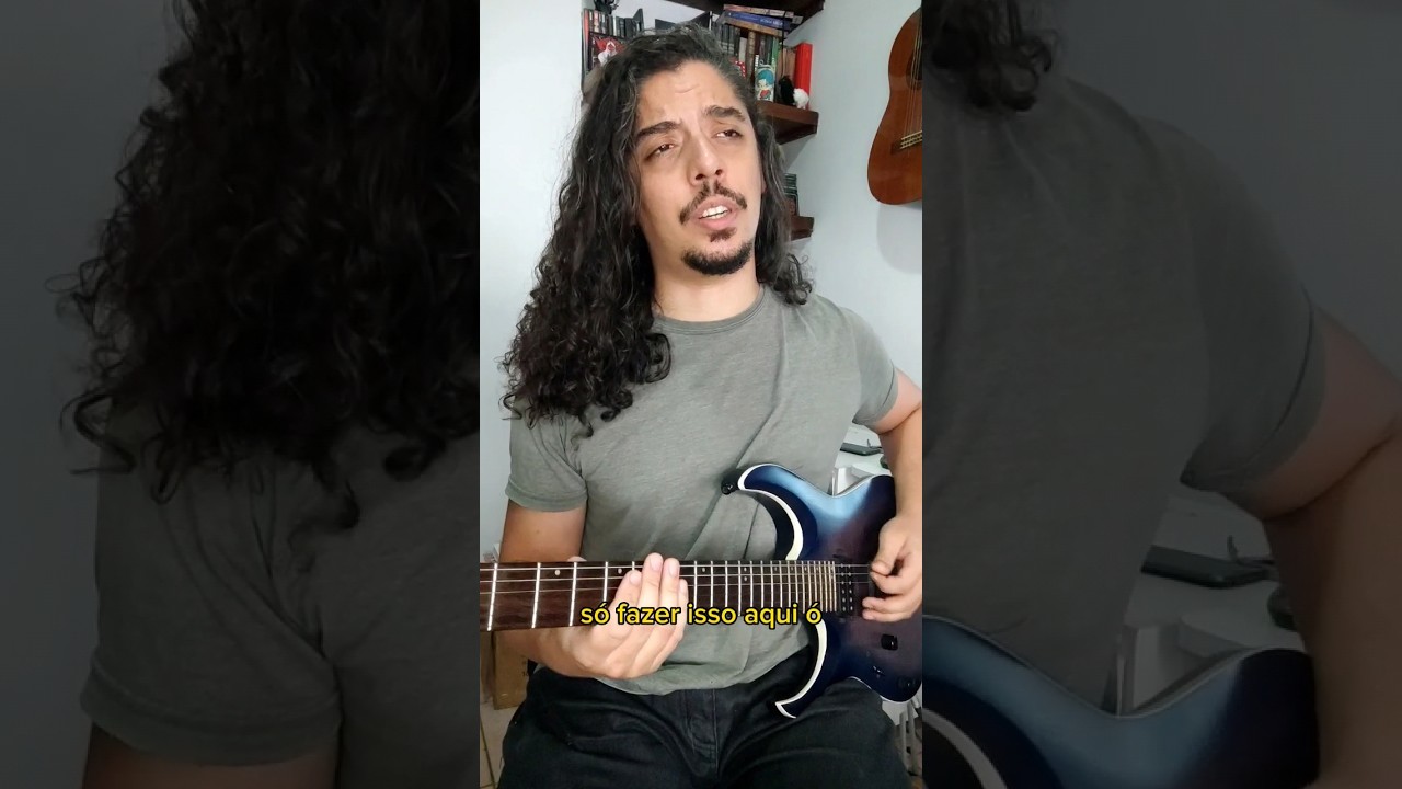 S&oacute; fazer isso aqui #metal #rock #shorts #guitarra