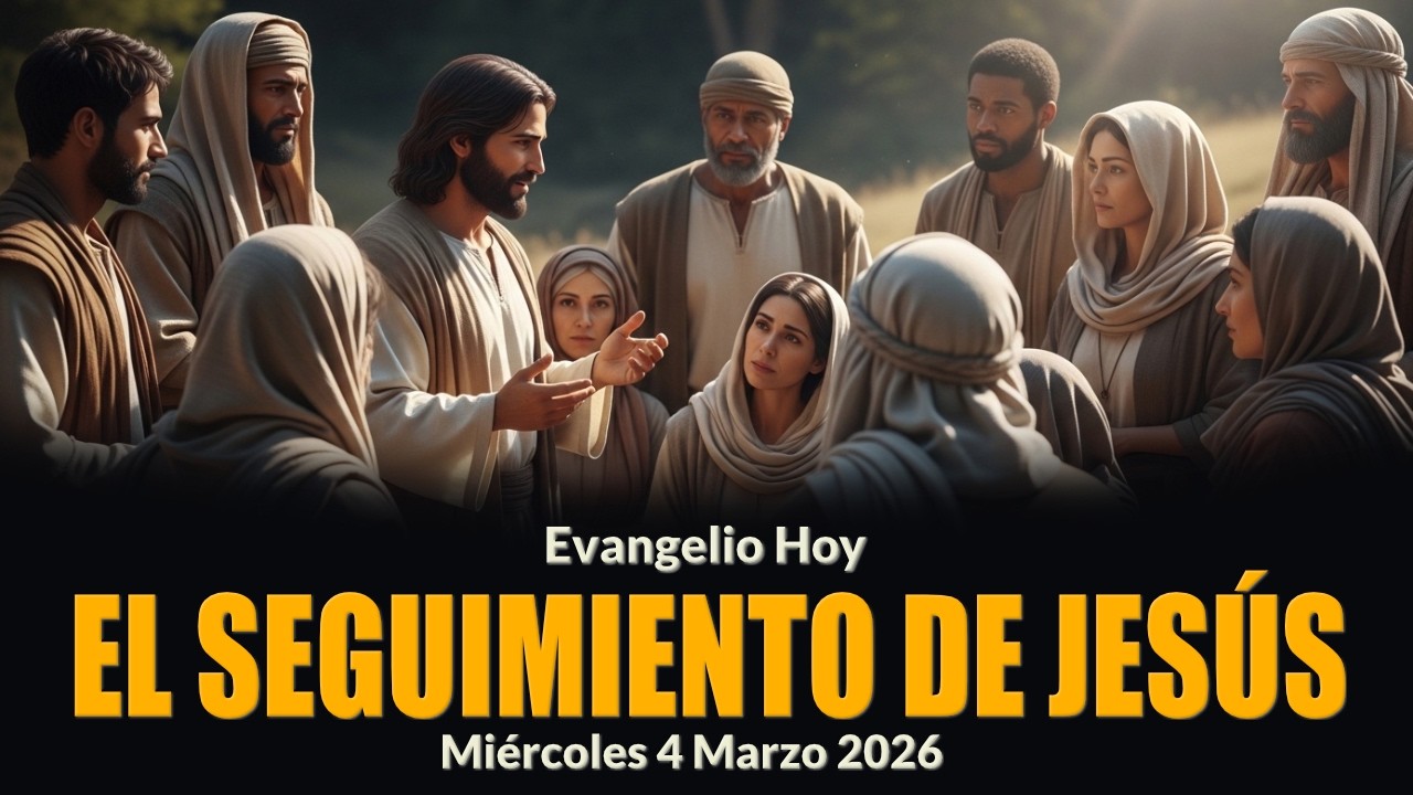 Reflexión Evangelio de Hoy 4 de Marzo 2026 - Mateo 20,17-28