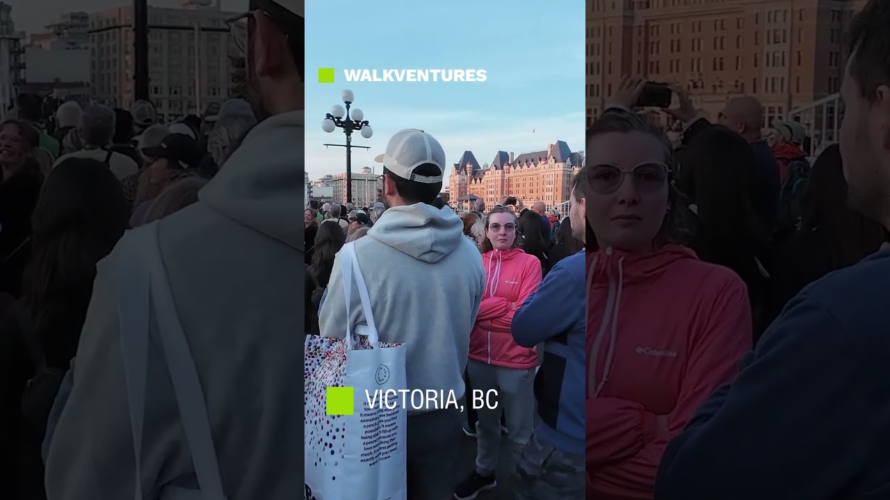 Symphony Splash Crowds in Victoria, BC [4K]