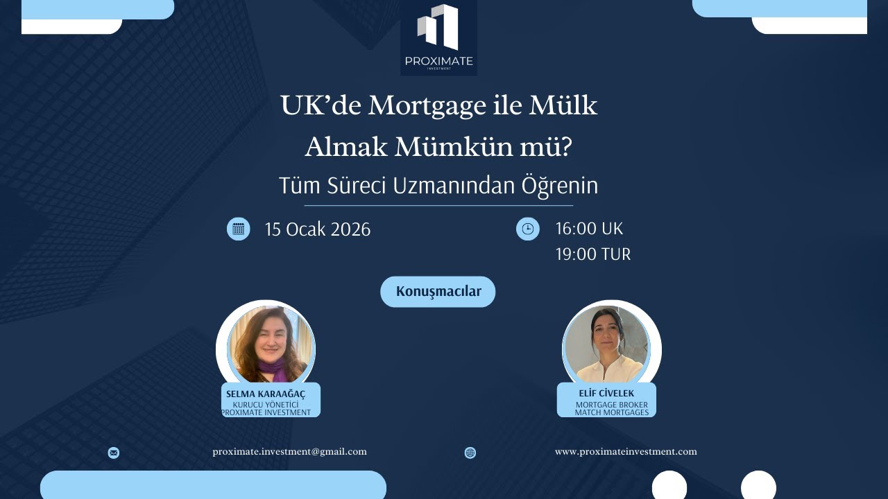 UK’de Mortgage ile Mülk Almak Mümkün mü?