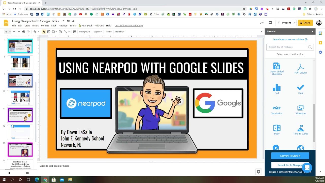Nearpod Through Google Slides Presentation